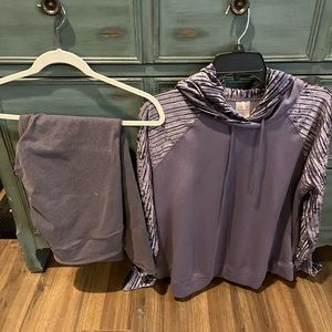 Calia pants/ pull over hoodie